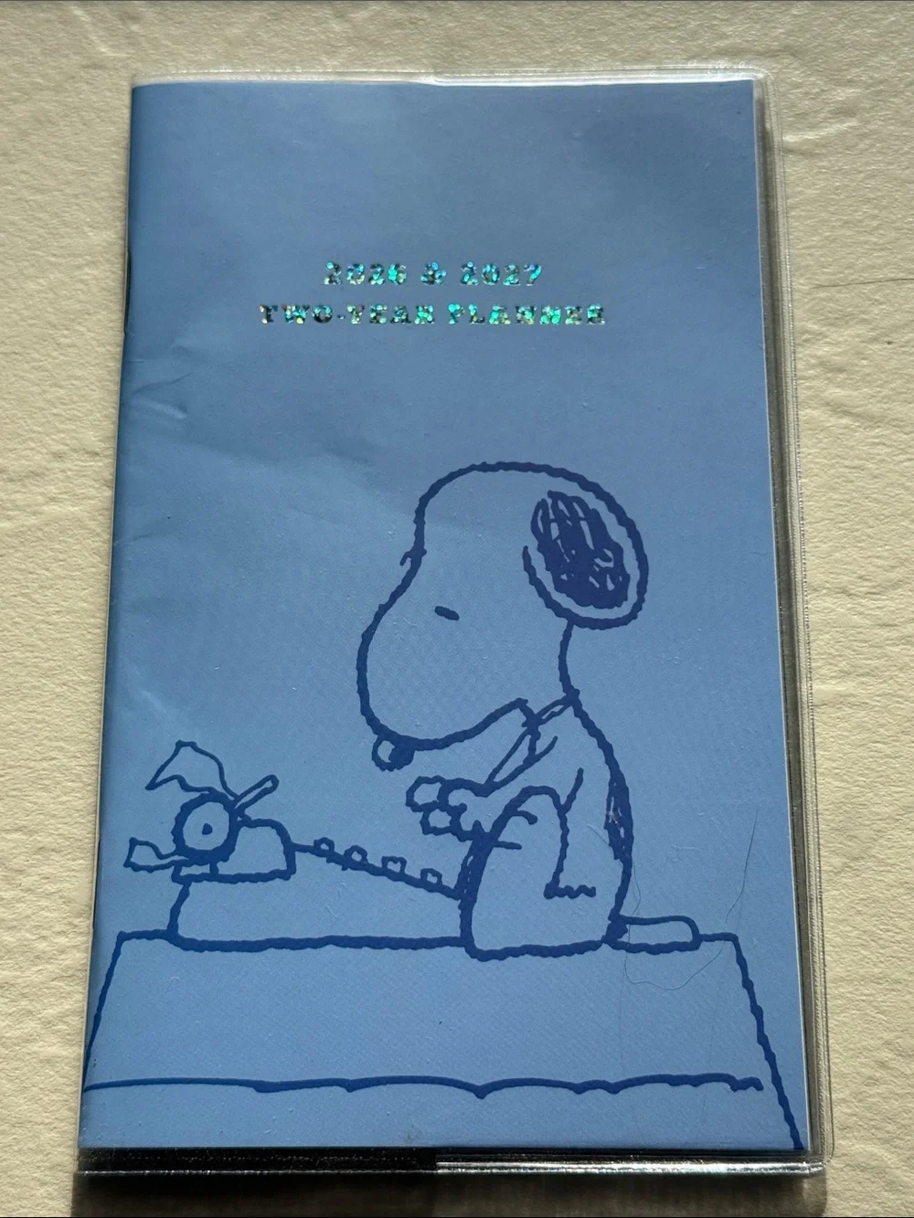 Peanuts Light Blue Snoopy Two-Year Planner